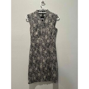 MM LAFLEUR Black Knee-Length Sheath Dress Size 0